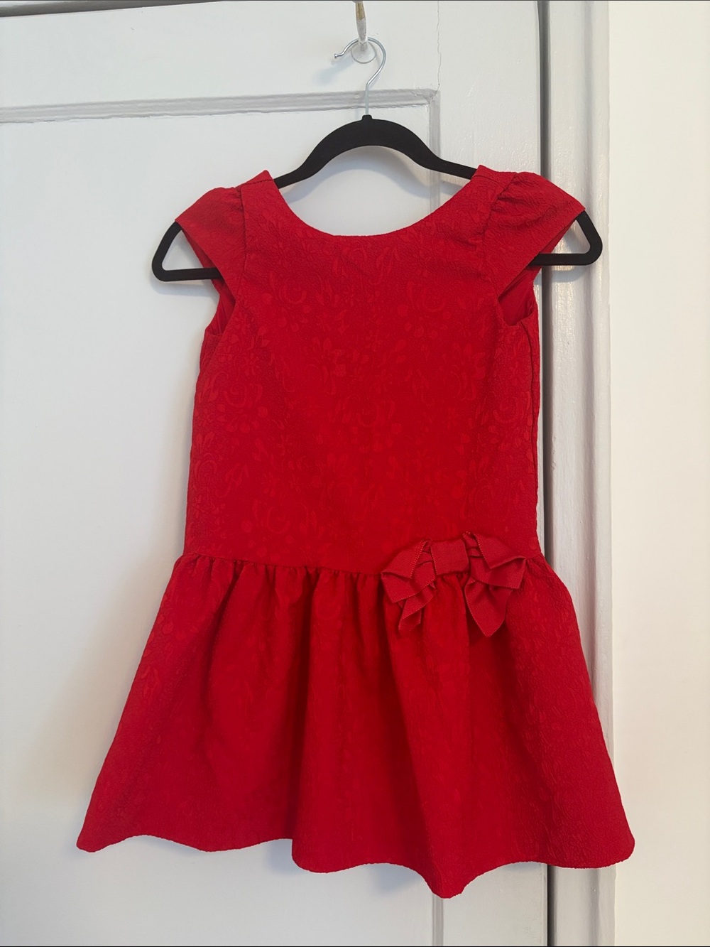 Janie and Jack Red Girls Dress - size 7